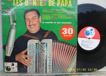 Dance plyta Lp ; JO COUTRIN--LES DANSES DE PAPA . France.