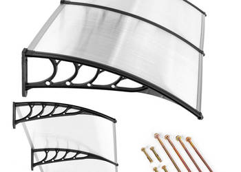 Daszek nad drzwi 200x100 cm zadaszenie osłona poliwęglan podwójny