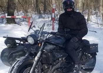 St1100 z wózkiem bocznym Dniepr ural k750