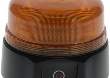 Lampa błyskowa LED, ładowalna, zdalne sterowania, 19W pomarańczowa na magn…