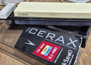 Japoński kamień wodny Cerax 1000/3000 dwustronny Suehiro oryginalny