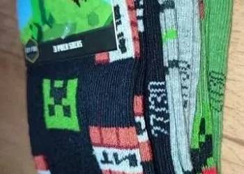 Skarpetki dziecięce Minecraft 3-pak rozmiar 27-30