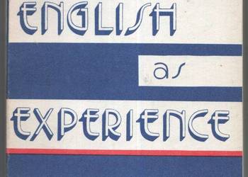 ENGLISH AS EXPERIENCE TOM 1 - L.L. SZKUTNIK