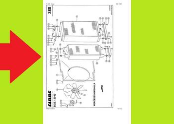CLAAS MEDION 310-330 katalog części PO POLSKU!