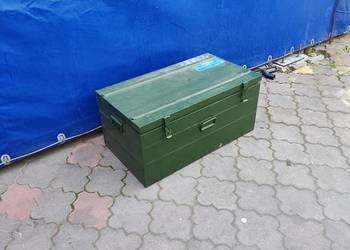 Skrzynia Kufer Metalowy Narzędziowy