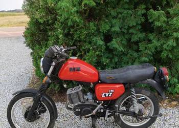 Motocykl MZ ETZ 125 z dokumentami do rejestracji