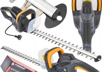 ELEKTRYCZNE NOŻYCE DO ŻYWOPŁOTU GAŁĘZI KRZEWÓW 1600W 510MM SEKATOR DUŻA MOC