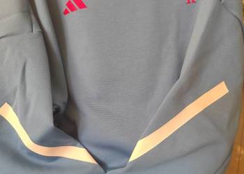 Adidas bluza damska oversize crop M/L FFR France NOWA