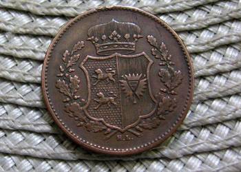 Niemcy ( Schleswig Holstein ) 1 Sechsling 1851r