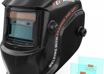 Przyłbica/Maska spawalnicza z funkcją samoczynnego przyciemniania