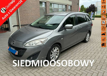 Mazda 5 Klimatronik, 7 miejsc, parktronik, kamera, isofix, hak, import II …