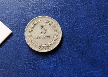 Stare monety 5 centavo 1977 Salwador