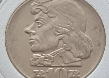 10 zł T. Kościuszko 1959 r. - nr. 1-najniższy nakład - około mennicze