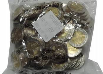 ORYGINALNY WOREK MENNICZY - 100x 5 ZŁOTYCH 2024 - ZAMEK W ŁAŃCUCIE (k560)