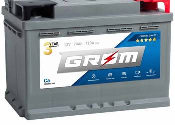 Akumulator 74Ah 720A GROM Premium Ostrów Wielkopolski Ul. Ka