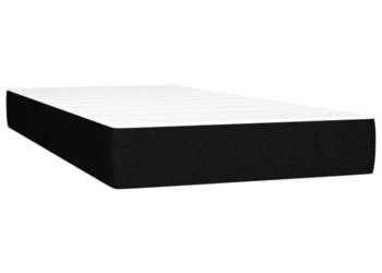 vidaXL Materac kieszeniowy, średnia twardość, czarny(SKU:347736)