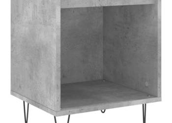 Szafka nocna szarość betonu 40x35x50 cm WM-830724