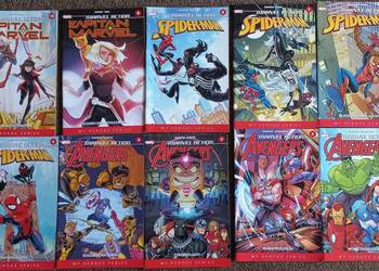 Marvel Action, My Heroes Series, Spider-Man, Avengers, Kapitan, Komiks