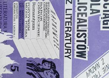 Dla licealistów książki Trójmiasto szkolne Gdańsk podręczniki Gdynia Sopot