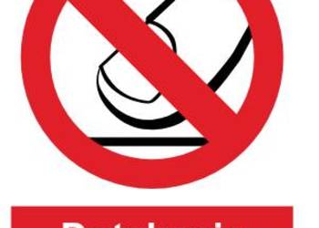 Naklejka BHP Dotykanie zabronione GC050