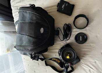 Nikon D5100 + 18-105 VR + caly zestaw
