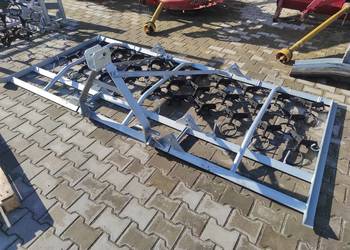 Włóka łąkowa polowa 3m nowa składana ocynk