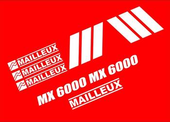 Naklejki Mailleux mx 6000 zamiennik