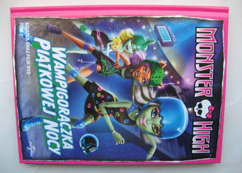 Monster High - Wampigorączka Piątkowej Nocy, książka i film