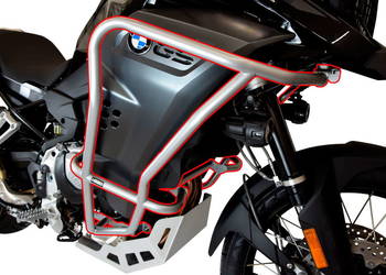 Gmole do BMW F 850 GS Adventure (2021- 2023) EURO5 - Bunkier, srebrne