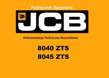 DTR Instrukcja operatora, katalog obsługi, UDT- serwis - JCB 8040 8045 ZTS