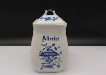 Porcelanowy Pojemnik Kuchenny ALLERLEI – Wzór Cebulowy (Zwiebelmuster)
