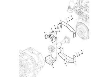 John Deere 9470RX - Element ustalający R553813 (Silniki pomocnicze)