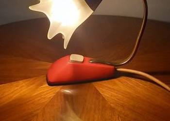 Mała lampka nocna z kloszem z lat 50/60 ub.wieku Nr 2