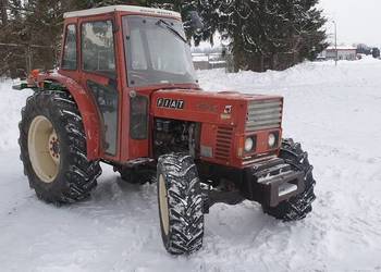 Ciągnik Fiat 670 napęd 4X4 Kabina rolniczo sadowniczy