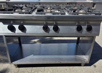 Kuchnia Gazowa 6 Palnikowa - REDFOX - 39 kW - M.1583 N