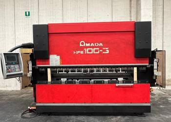 Prasa krawędziowa Amada HFE 100-3 8osiCNC mało godzin 2006/2007 cena brutto