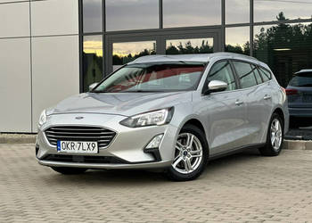 Ford Focus Grzane fotele+Kierownica Asystent Tempomat Czujniki Navi Alu GW…