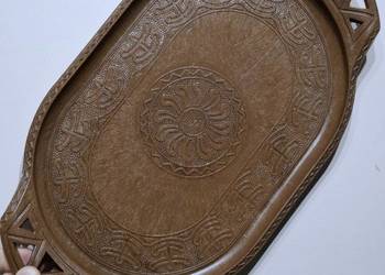 Taca prl uranium łódź vintage design etno