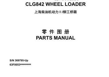 LIUGONG CLG842 katalog cześci zamiennych PL