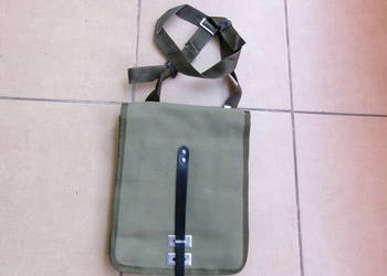 Torba polowa podofocerska brezentowa na ramie  .