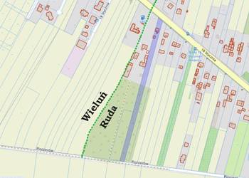 Działka 4000 m² przy DW486 / 18 Stycznia | 2 dojazdy | Ruda, Wieluń