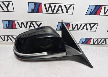 BMW F30 F31 LUSTERKO PRAWE PRAWY PRZÓD 6PIN 668 SCHWARZ II