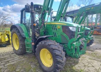 John Deere 6115M z ładowaczem