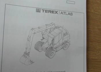 dtr instrukcja obsługi koparka ATLAS TEREX 1605M i inne