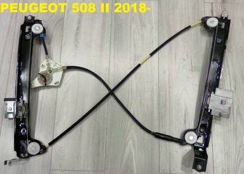 Peugeot 508 II Mechanizm Szyby Przód Lewy Oryginał 2018-2024