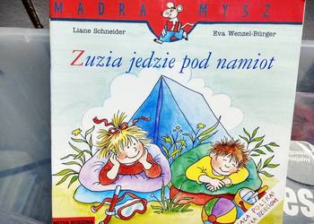 Zuzia jedzie pod namiot Schneider książki dziecięce