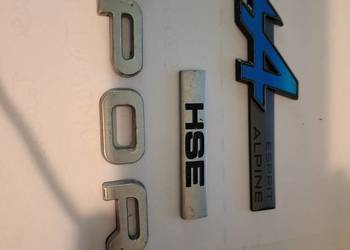 Oryginał Znaczek Alpine Esprit Reno Renault Monogram jak Nowy HSE Sport For