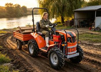 Nowy Traktor Rolniczy Diesel 18KM z PTO i TUZ – Prosto z Fabryki z Chin