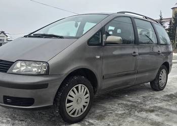 ŁADNY!! Seat Alhambra 7 os., 2.0 Benzyna 8V Sprawna Klima, Opłaty Maj