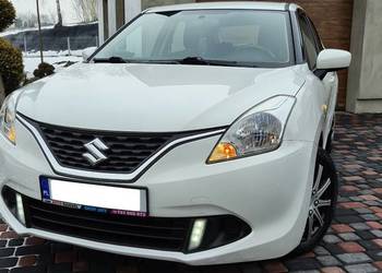 Suzuki Baleno 2017 • 1.2 90 KM BENZYNA • KRAJOWY • KLIMA • LED • NOWE OPONY